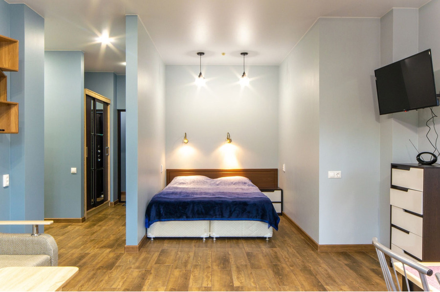 Квартира Студия до 4 чел. (2+2), 45 м2 - скидка до 15 мая